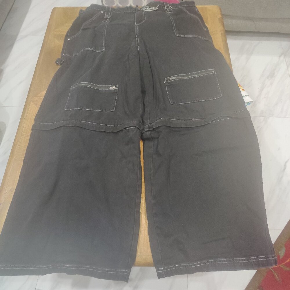 Hell Bunny zip off jeans size 4xl 22 UK New